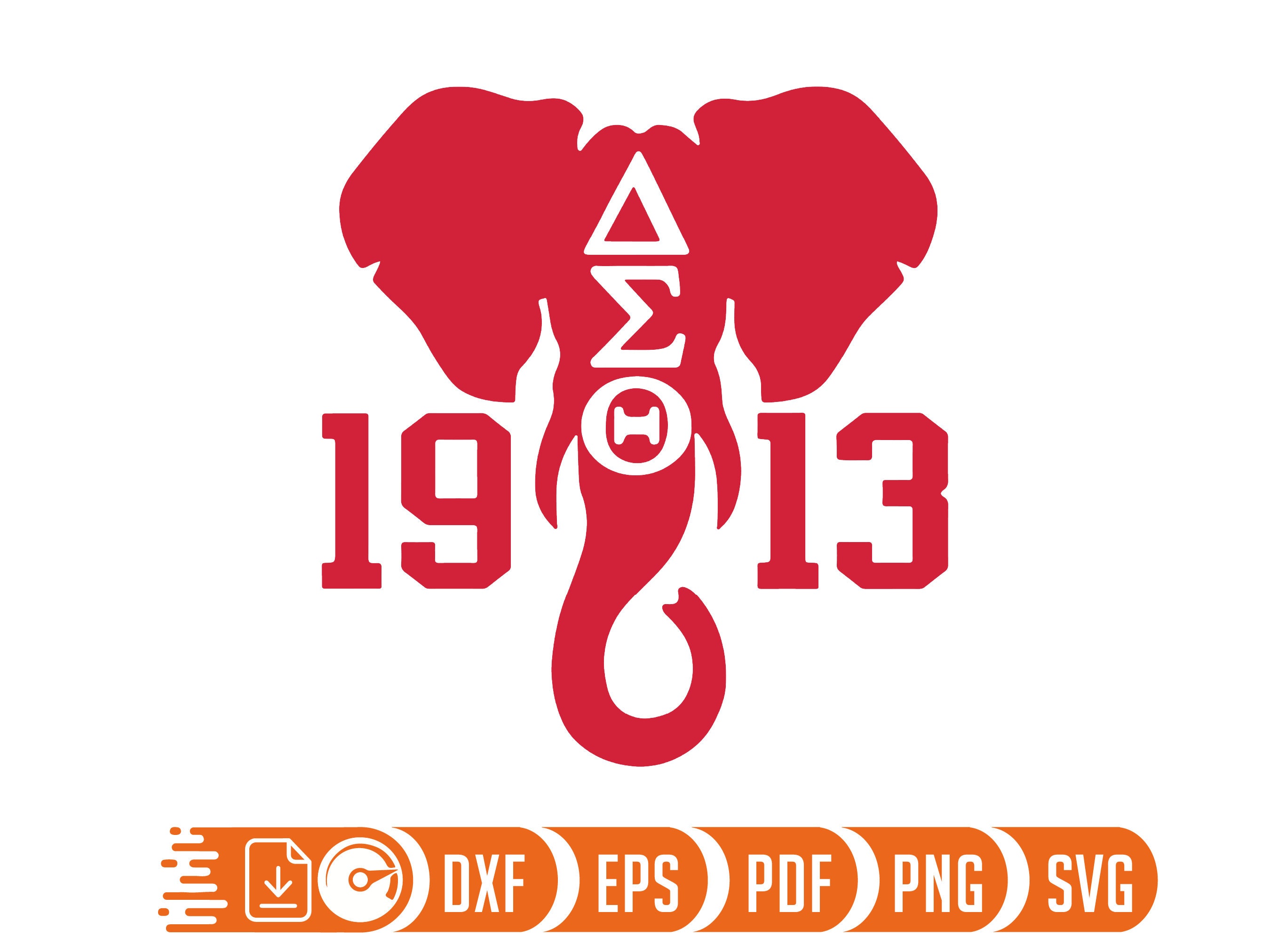 Delta Sigma Theta Svg Layered Item 1913 AEO Clipart Cricut - Etsy