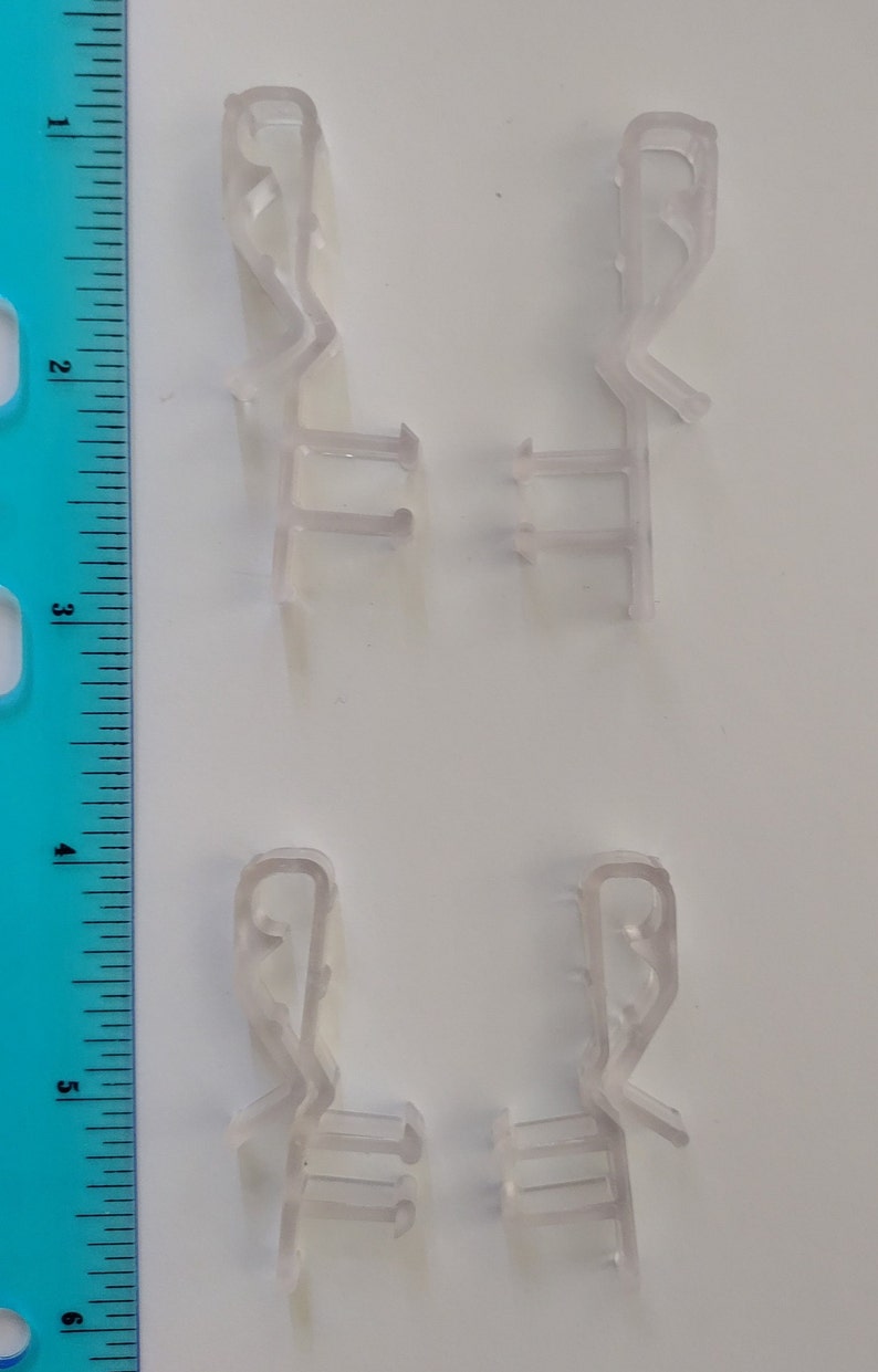 Valance Clips Hidden Valance Brackets, Window Shades and Blinds Parts & Replacement Blind Clips