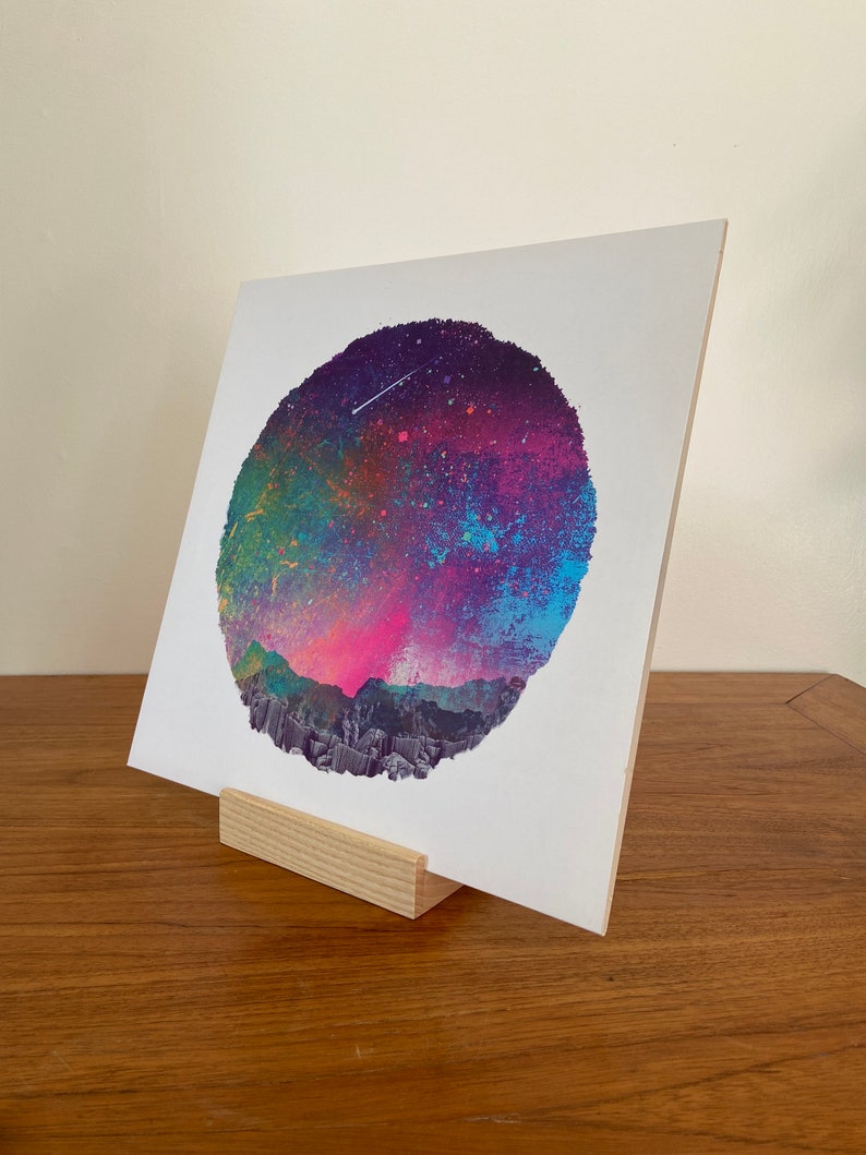 Ash Solid Wood Record Display Stand - Etsy Australia