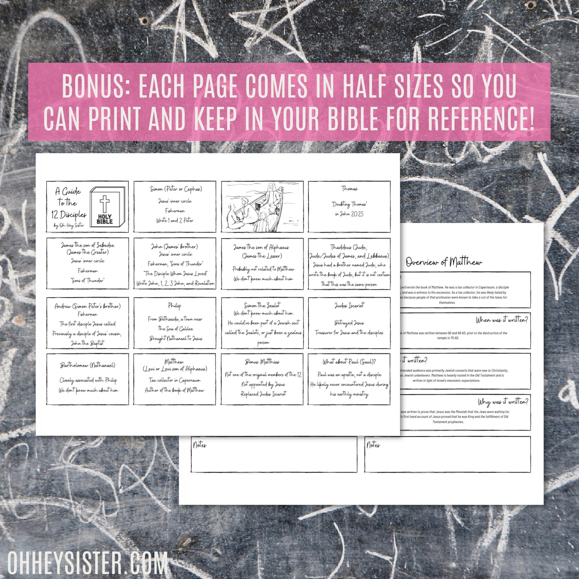 Scripture Study Plan Mockups Printable Gospel Bible Study Planner - in Depth Bible Study Journal ...