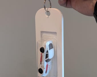 Llavero transportador de coches / Exhibidor de colección de modelos a escala