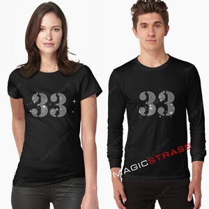 Large SS6 Strass Numbers Iron On Transfer Template, Instant Digital Download, svg, eps, dxf, Rhinestone Design for Cricut Silhouette Plotter