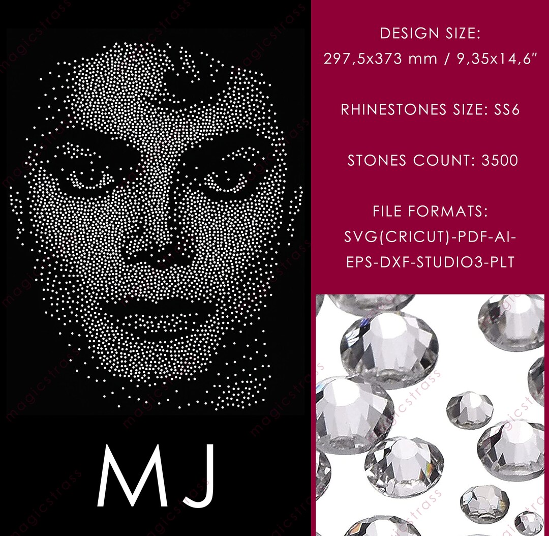 Rhinestone Files Rhinestone Downloads Rhinestone Template Etsy UK