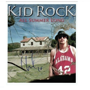 Kid Rock All Summer Long Hand Signed Autograph Photograph 10x8 COA