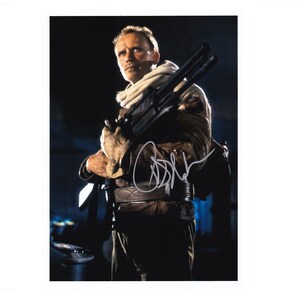 Peter Weller Screamers Hand Signed Autograph Photo 12x8 COA