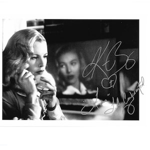 ミッキー・ロークとキム・ベイシンガーのサイン入り8x10 9 1/2