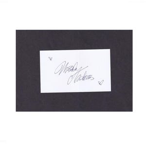 Ursula Andress James Bond Autograph Karteikarte 5x3 COA