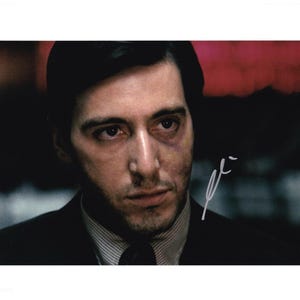 Al Pacino Ojciec chrzestny podpisany ręcznie autograf zdjęcie 12x8 COA