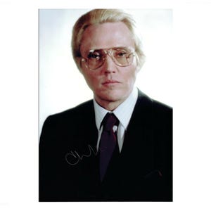 Christopher Walken A View to a Kill Hand Signed Autograph Photo 12x8 COA