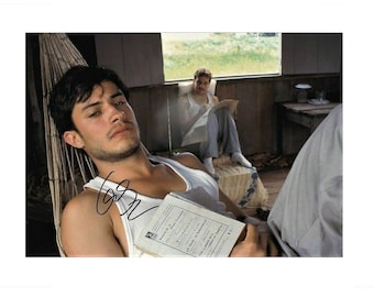 Gael Garcia Bernal The Motorcycle Diaries Hand Signed Autograph Photo 12x8 COA