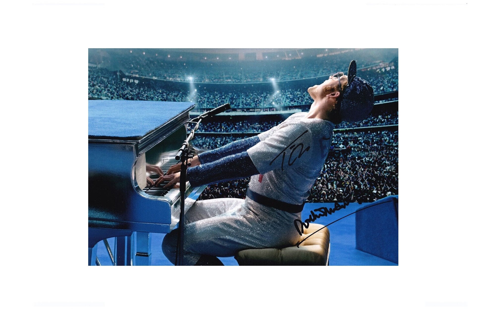 レア　エルトンジョン 直筆サイン　写真　Elton John Yahoo!オークション -「エルトン.ジョン」(サイン) (記念品