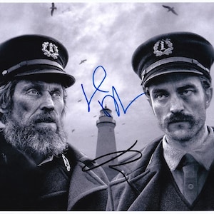 Willem Dafoe Robert Pattinson The Lighthouse Autogramm Foto handsigniert 10x8 COA