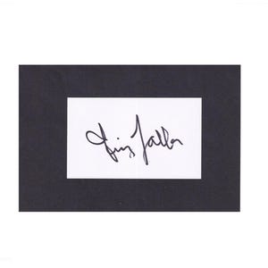 Jimmy Fallon Autografo Firmato a Mano Indice Card 5x3 COA