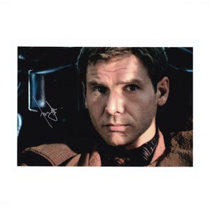 Harrison Ford  Blade Runner  Hand Signed Autograph Photo 8x12 COA