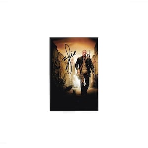 Will Smith Io sono leggenda Carta autografata 5'5x3'5 COA immagine 1