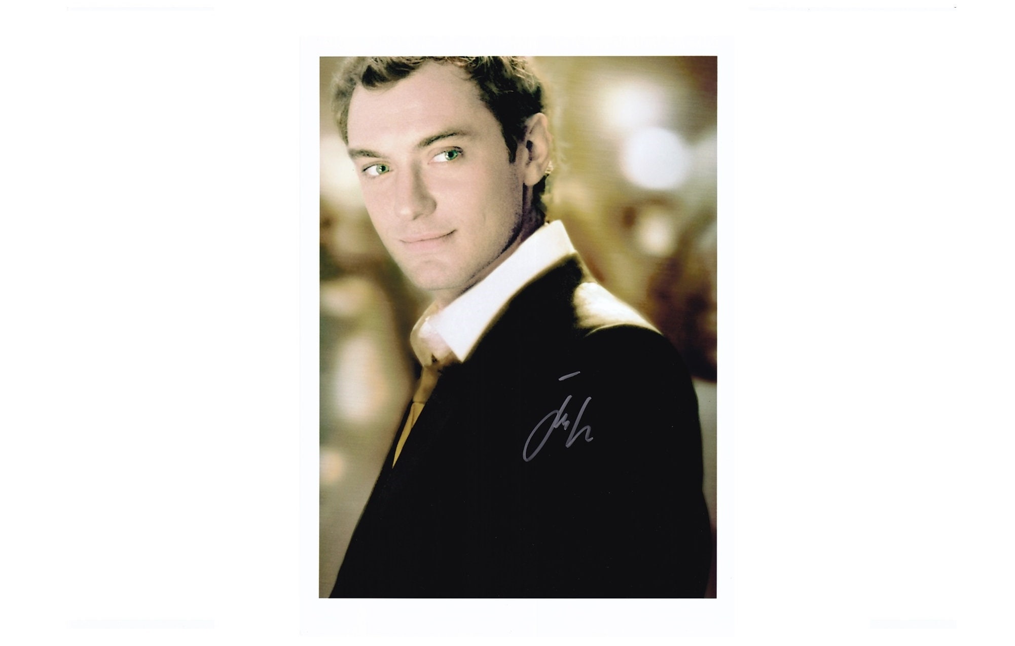 Jude Law  Alfie  Hand Signed Autograph Photo 8x10 COA