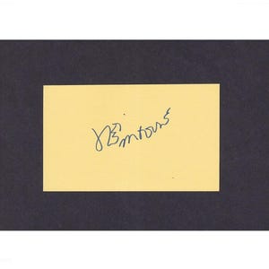 Tarjeta de índice autógrafa firmada a mano de Demi Moore Ghost The Sustance (5x3 COA)