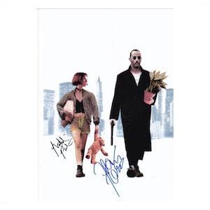 ジャン・レノのサイン入り8x10 レオン・ザ・プロフェッショナル
