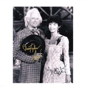 Christopher Lloyd  Mary Steenburgen Back To The Future 3 Autograph Photo 12x8 COA