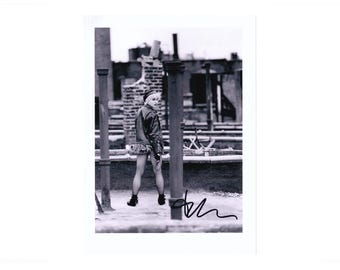 Vintage Autographed Jack Nicholson Signed 8x10 Classic Black and
