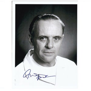 Anthony Hopkins The Silence of the Lambs Hand Signed Autograph Photo 8x10 COA