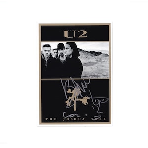 U2 Signed Album - Etsy