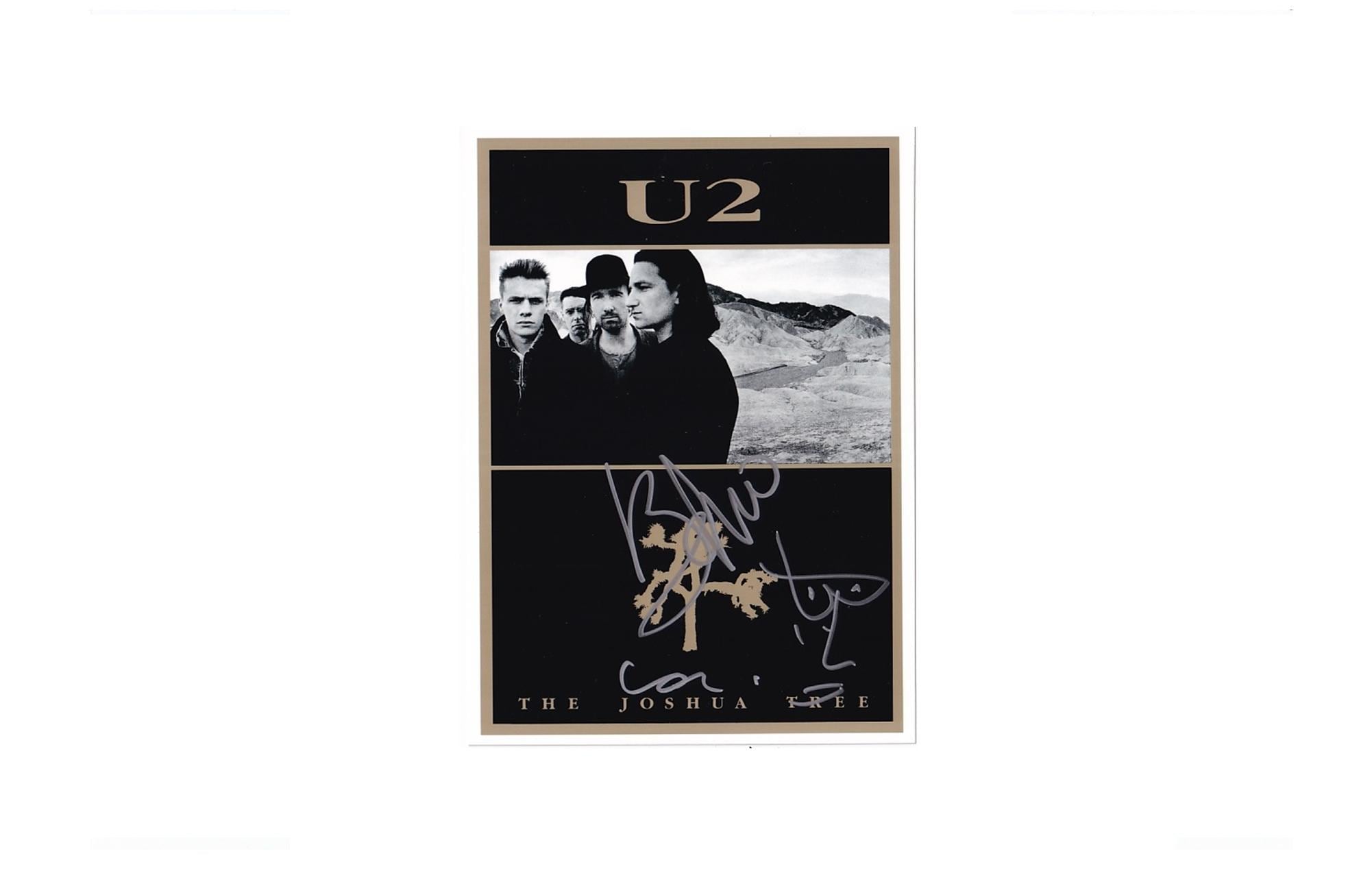Bono U2 Autograph - Etsy