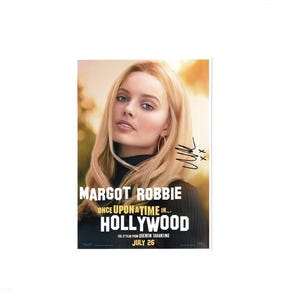 Margot Robbie Signed - Etsy