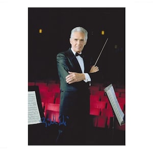 Bill Conti Rocky Hand Signed Autograph Photograph 12x8 COA