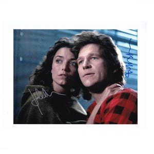 Jeff Bridges Karen Allen Starman Hand Signed Autograph Photo 8x10 COA