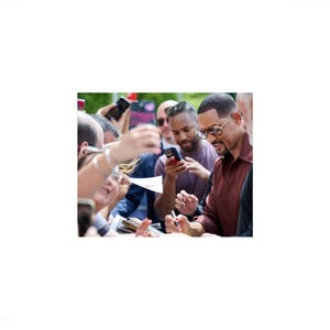 Will Smith Io sono leggenda Carta autografata 5'5x3'5 COA immagine 2