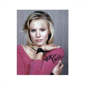 Kristen Bell Veronica Mars Autograph Photo Hand Signed 10x8 COA