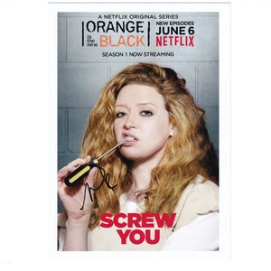 Natasha Lyonne Orange is the New Black Autograph Photo 8x12 COA