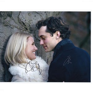 Cameron Diaz  Jude Law The Holiday  Hand Signed Autograph COA 10x8
