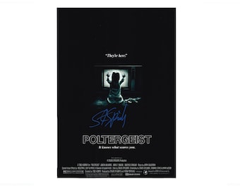 Steven Spielberg  Poltergeist  Hand Signed Autograph Photograph 8x11 COA