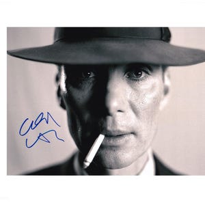 Cillian Murphy Oppenheimer Autograph Photo Hand Signed 8x12 COA