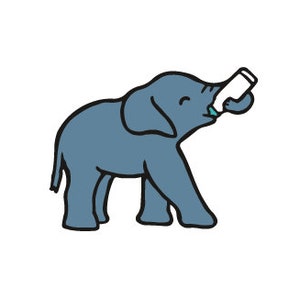 Elephant Cartoon SVG, PNG, Cricut et autres fichiers numériques