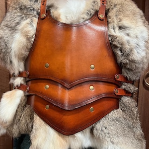 Cubfang Cuirass - Armure thoracique en cuir pour enfant