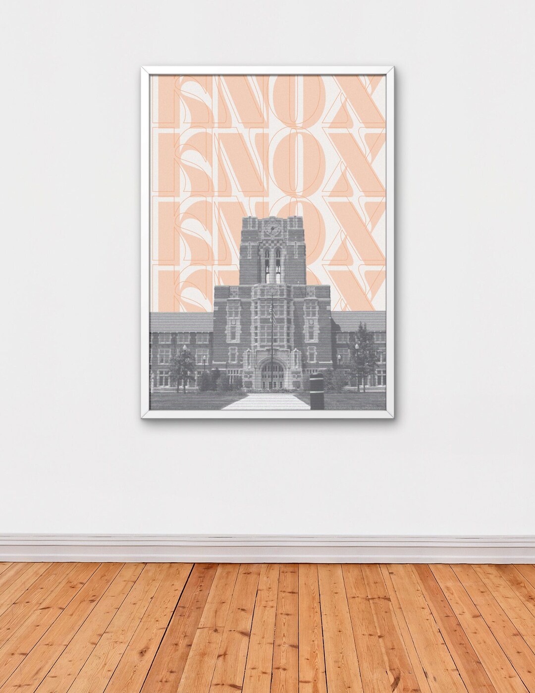 Ayers Hall Print UTK Wall Art Tennessee Vols College Dorm Decor College Wall Art UTK Prints UTK