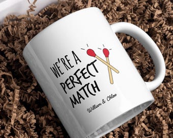 Custom Coffee Mug, Couples gift, Gift for Him, Gift for Her, Anniversary Gift, Funny anniversary grift, First Date Gift, Funny coffee mug.