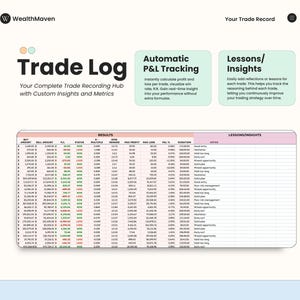 2026 Aandelen- en cryptohandelsdagboek voor Google Spreadsheets afbeelding 5
