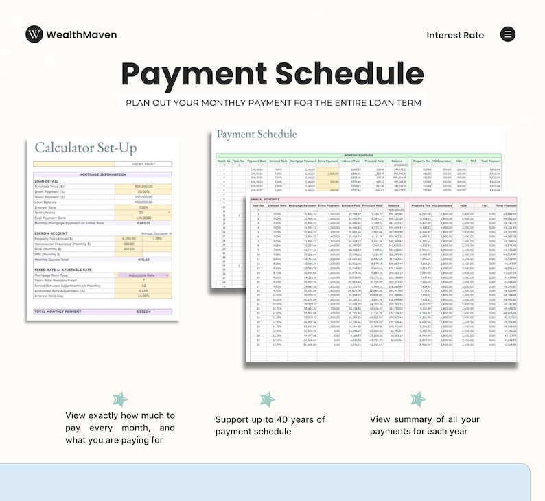 Mortgage Calculator - Real Estate Planning and Amortization image 7