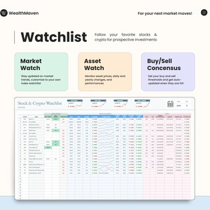 2026 Aandelen- en cryptohandelsdagboek voor Google Spreadsheets afbeelding 9