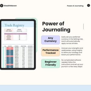 Forex Trading Journal - Day Trading Log and Risk Tracker image 11