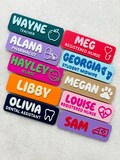 Personalised Name Badge, Registered Nurse Name Badge, Custom Name Badge, Fun Badges Badges Magnetic, Badge teacher, Badge midwife, Name Tag product logo