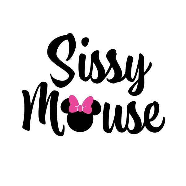 Sissy Mouse SVG, Family  SVG, I'm this minnie, Girl's birthday, funny svg, Big Sister Shirt, Girl Theme birthday shirt, Family Vacation