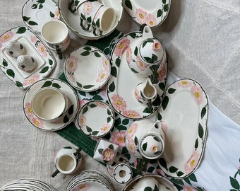 Villeroy & Boch Wild Rose Dinnerware Set With Various Pieces - Etsy