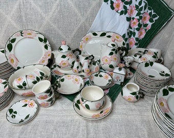 Maxi ビレロイボッホ WILDROSE セット Amazon.co.jp: ビレロイボッホ ワイルドローズ スープカップ プレート