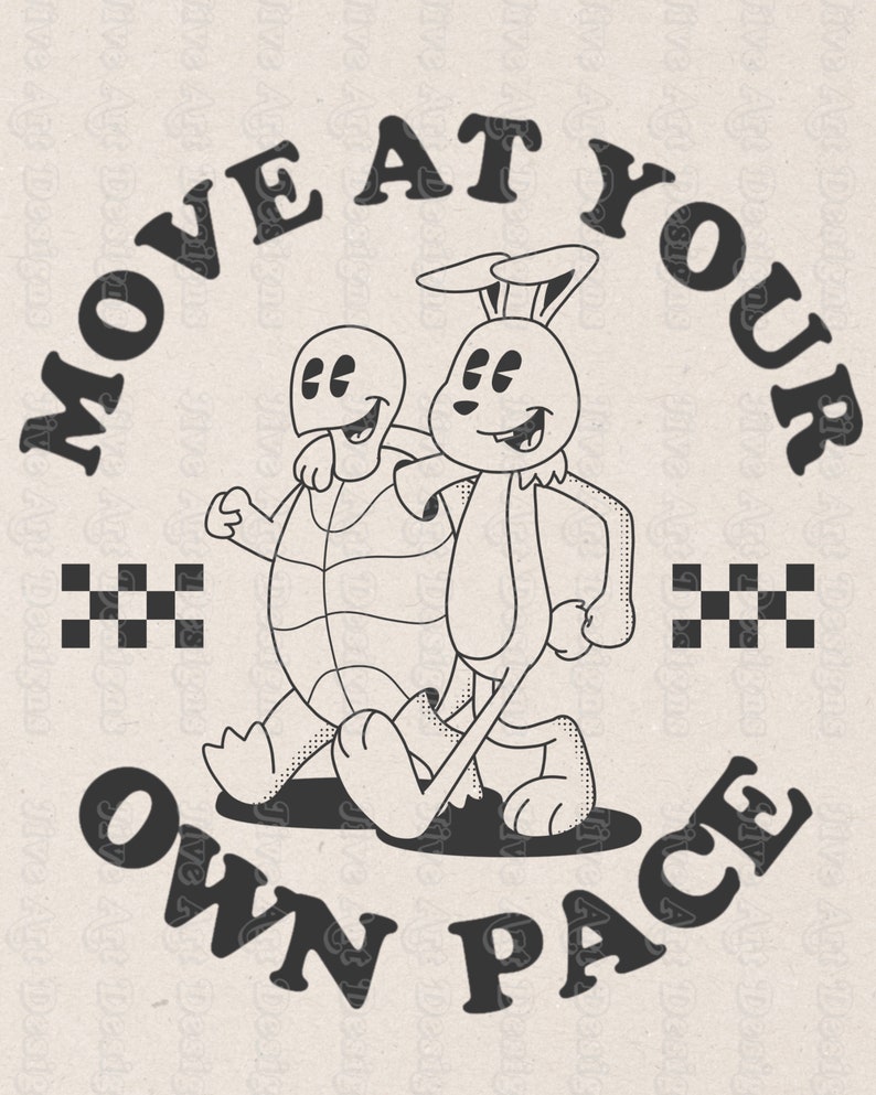 Own Pace Png Positive Quote Png Inspirational Quote Png Turtle Png T ...