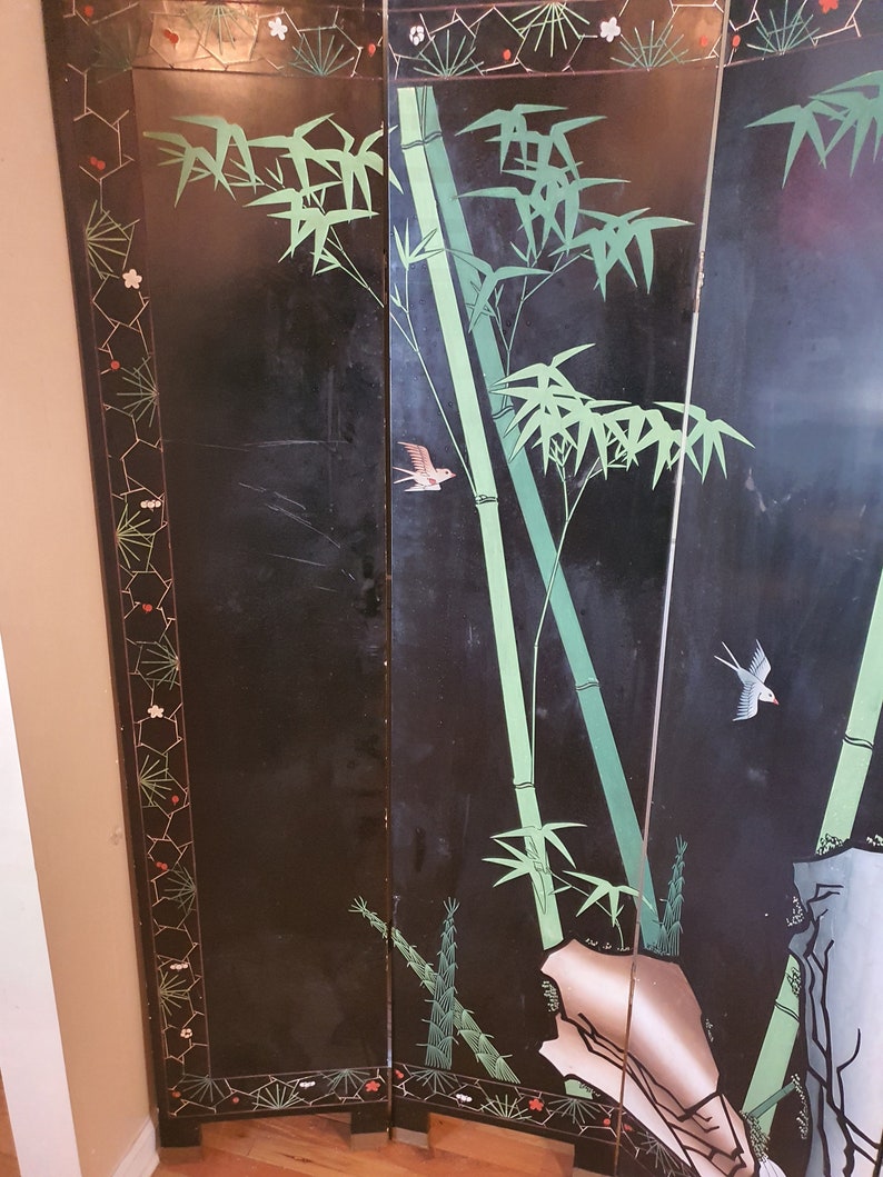 Vintage Chinese/asian Room Divider - Etsy